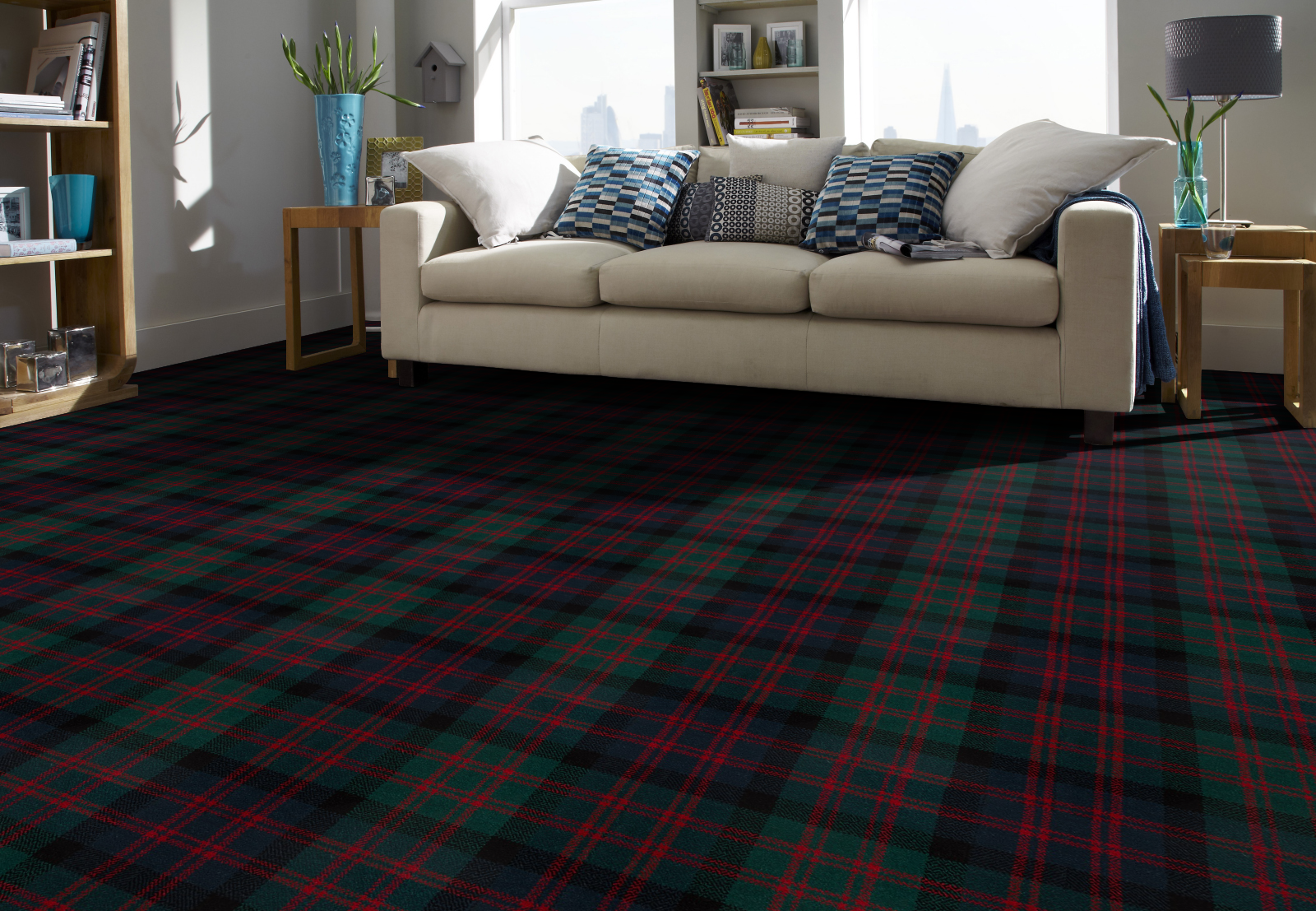Macdonald tartan carpet