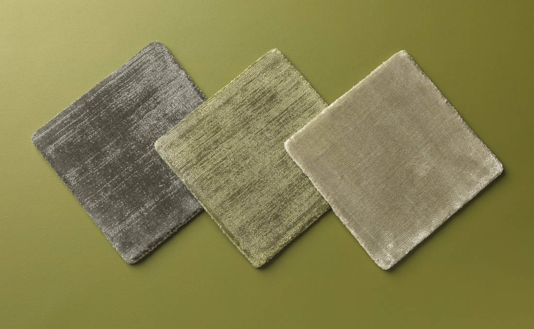 Light Greens Satara Lovat, Satara Sage, Simla Opal