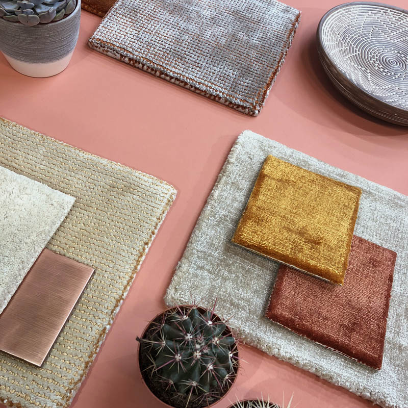 Summer Living Almora Amber, Santushti Wheat, Satara Gold, Satara Copper, Almora Canary, Agra Oyster